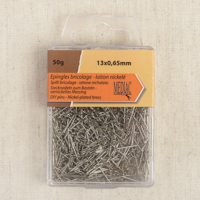 Epingle bricolage 13mm *50gr  Métal 