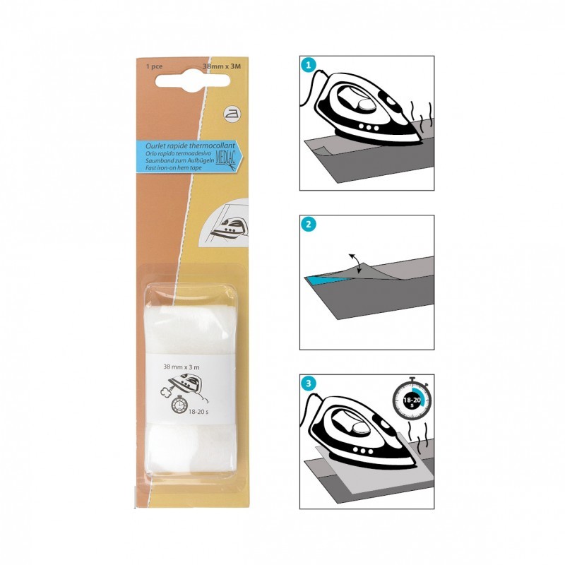 Ourlet thermocollant - 2 tailles