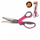 Ciseaux Cranteur Ergonomique Fuschia