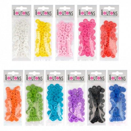 Boutons 4 trous * 100 pcs