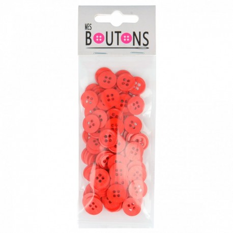 Boutons 4 trous * 100 pcs