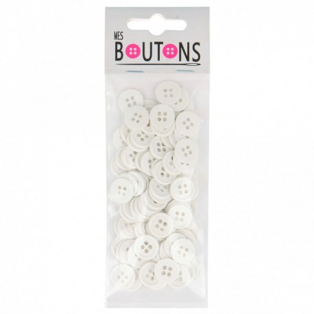 Boutons 4 trous * 100 pcs