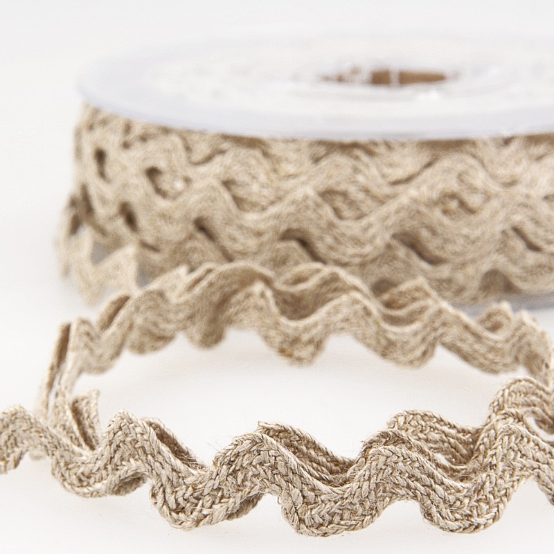 Serpentine lin 10mm  Beige - 