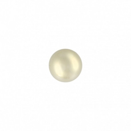 Bouton perle ovale 10mm