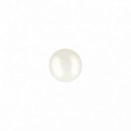 Bouton perle ovale 10mm