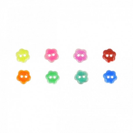 Bouton petite fleurs 12mm