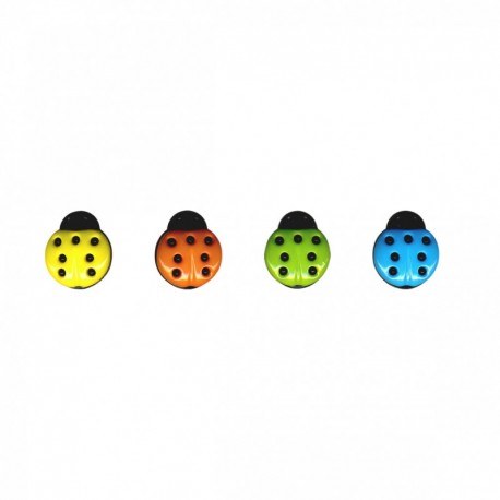 Bouton enfant coccinelle