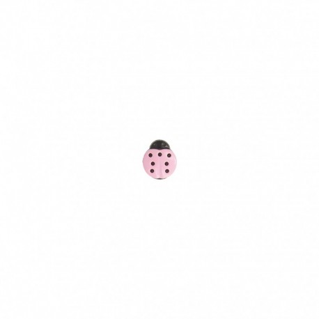 Bouton enfant coccinelle