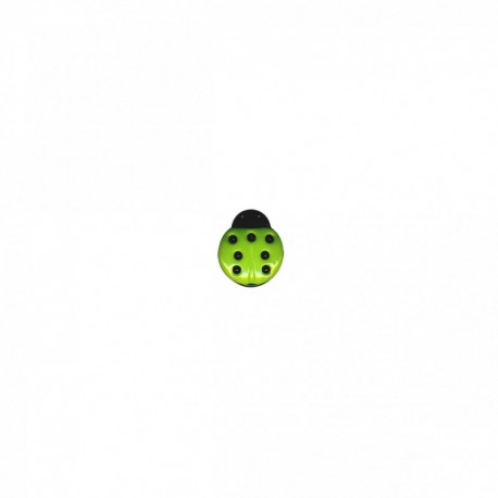 Bouton enfant coccinelle