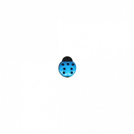 Bouton enfant coccinelle