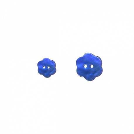 Boutons nacre fleur