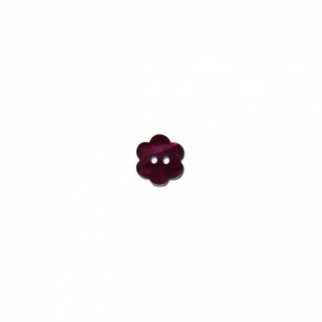 Boutons nacre fleur