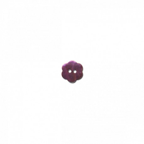 Boutons nacre fleur