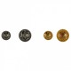 Bouton metal blason
