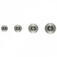 Bouton metal 4 trous