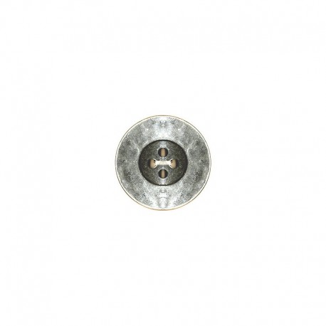 Bouton metal 4 trous