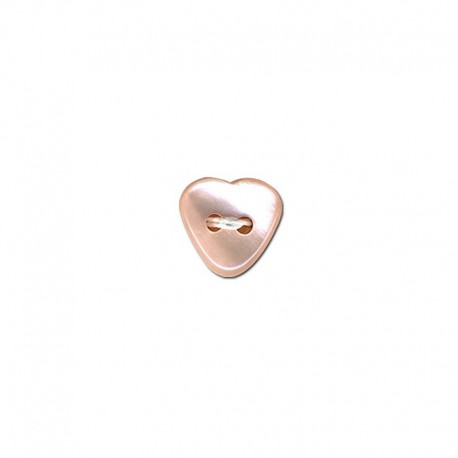 Bouton pastel coeur