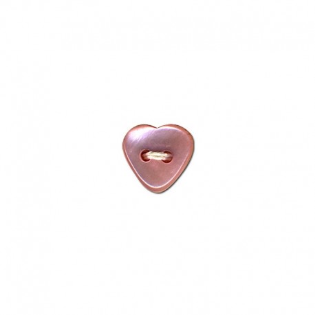 Bouton pastel coeur