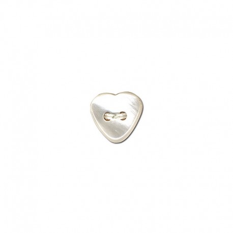 Bouton pastel coeur
