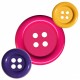 Bouton clown