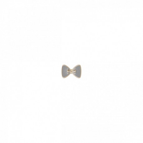 Bouton bijou noeud laqué