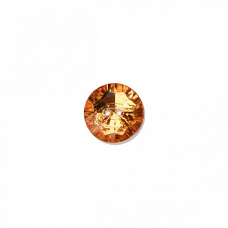 Bouton rond cristal