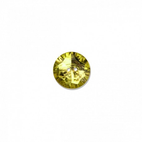 Bouton rond cristal
