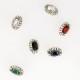 Bouton bijou rectangle