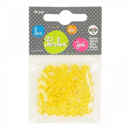 Perle facette Cristal 6x4mm*50 pcs