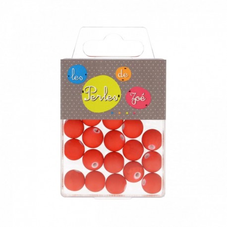 Perles plastique 12mm*18gr
