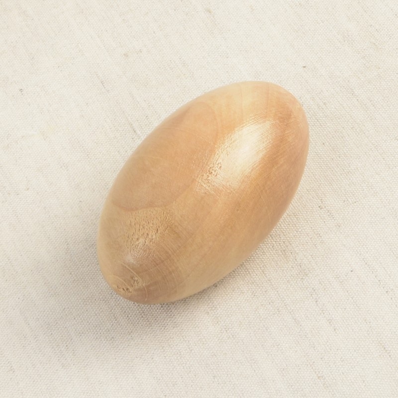 Oeuf à Repriser en Bois Beige 