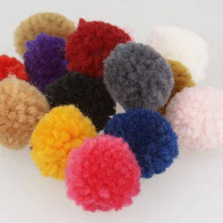 Pompon bouclé