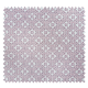 Tissu Jacquard Picto Rose