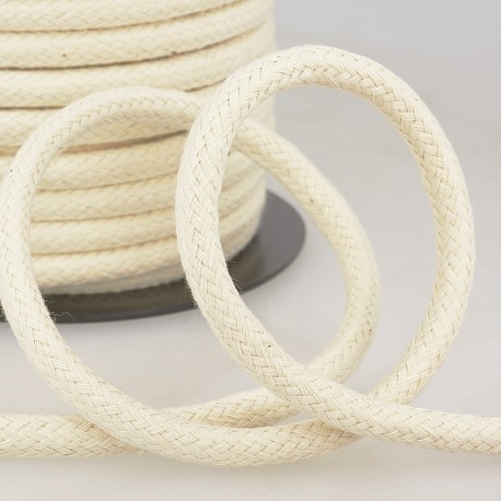 Bourrelet coton 10 mm  Ecru - 