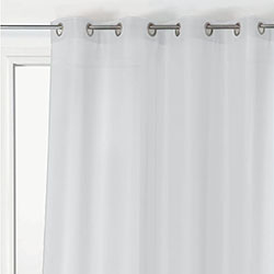 Tissu Voile Chic Blanc Plombé