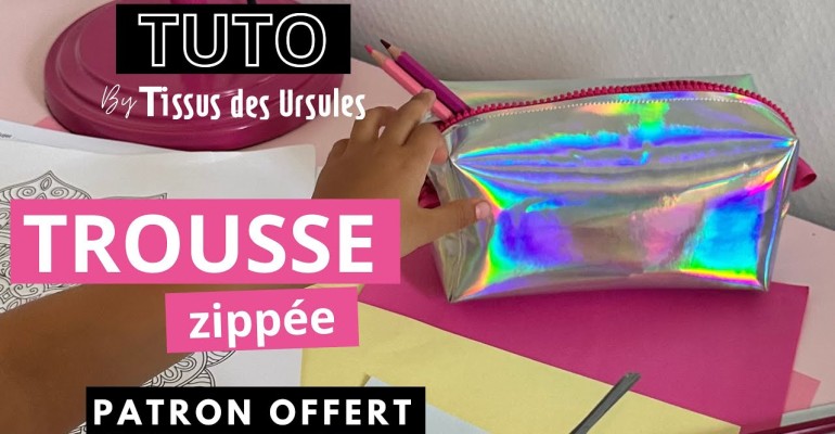 La Trousse d'école zippée