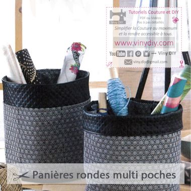 La Panière Ronde Multi-poches