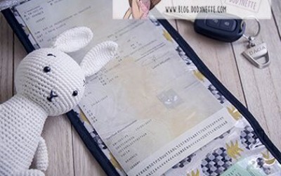 Tutoriel de couture « la pochette du conducteur» par Dodynette