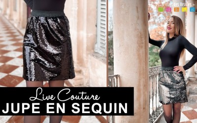 La Jupe en Sequin sans Patron