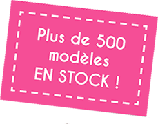 500 modèles en stock