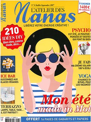 Revue de Presse L'Atelier des Nanas N°5 - Juillet Septembre 2017