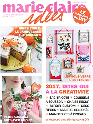 Revue de Presse Marie Claire Idées - Janvier Février 2017